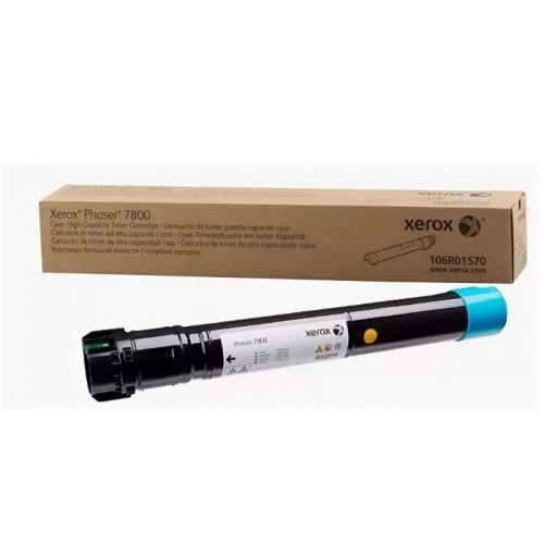 Оригинальный тонер-картридж Xerox 106R01570 (17200 стр., голубой)