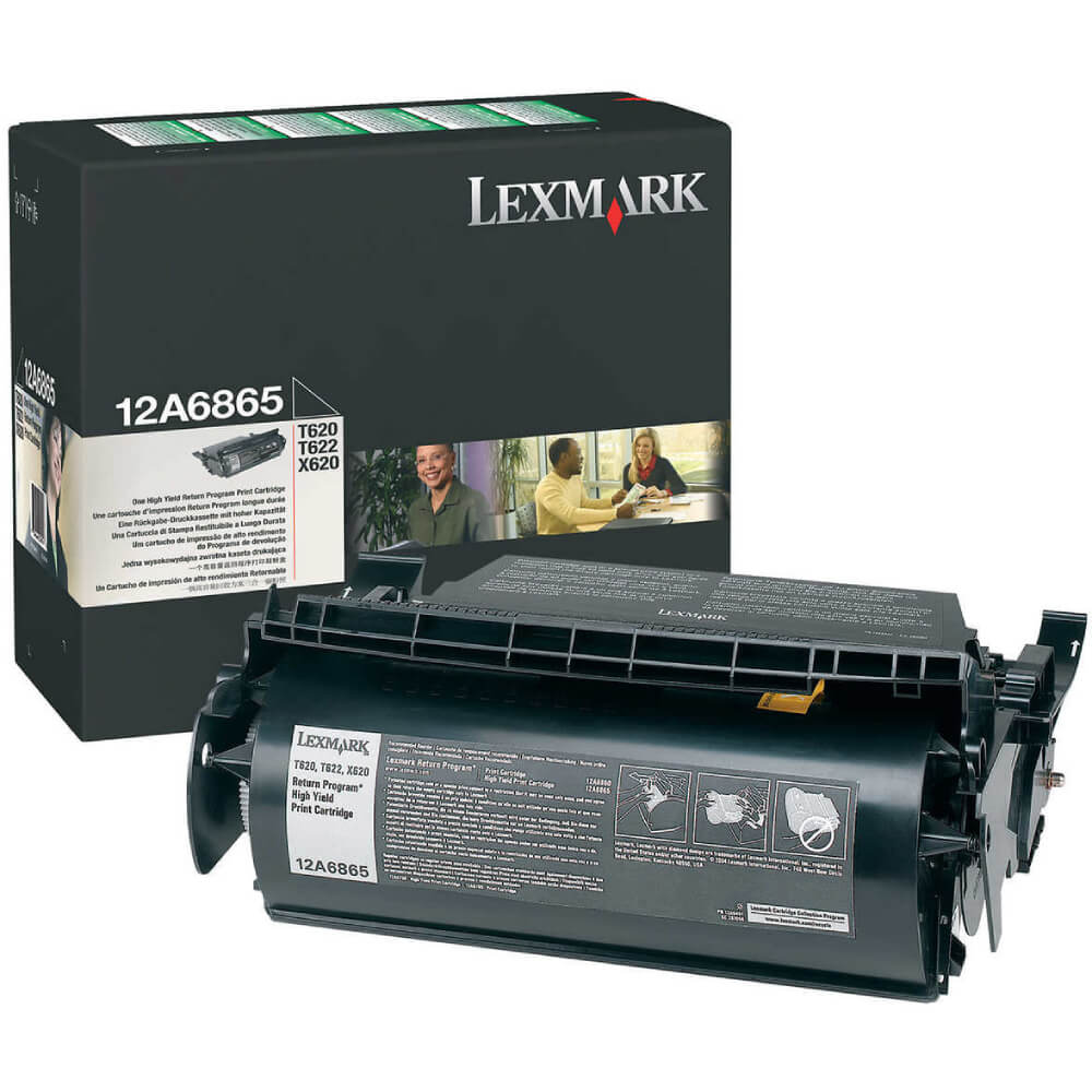 Оригинальный картридж Lexmark 12A6865 (30000 стр., черный)