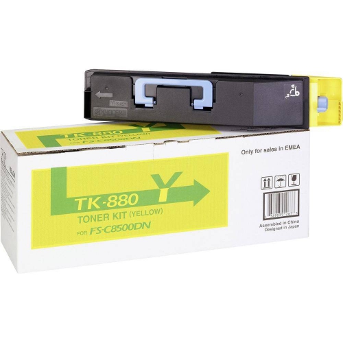 Оригинальный картридж Kyocera Mita TK-880Y (18000 стр., желтый)