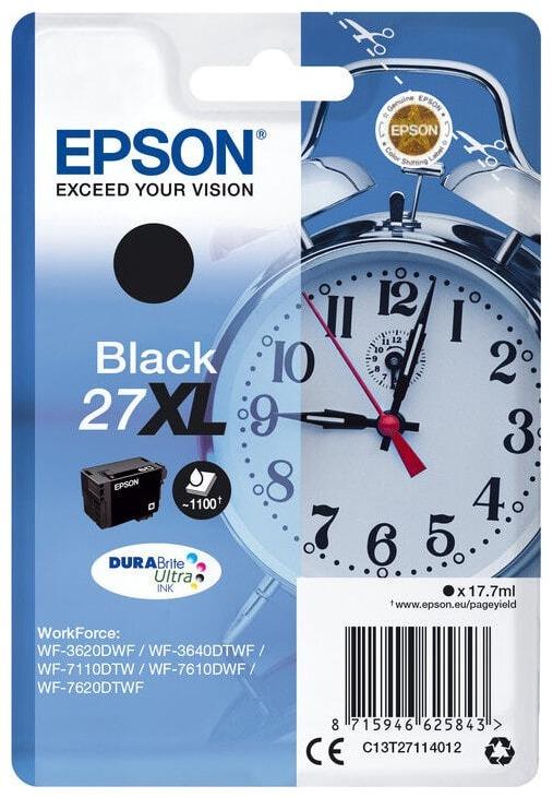 Оригинальный картридж Epson 27XL C13T27114022 (1100 стр., черный)