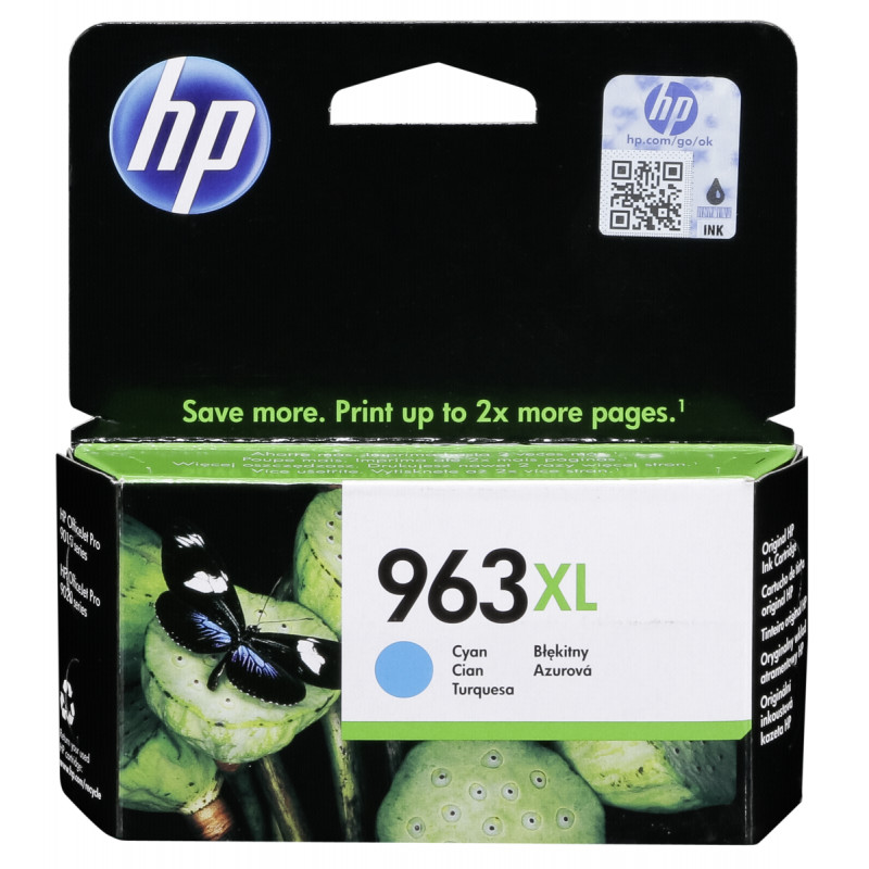 Оригинальный картридж HP 3JA27AE (1600 стр., голубой)