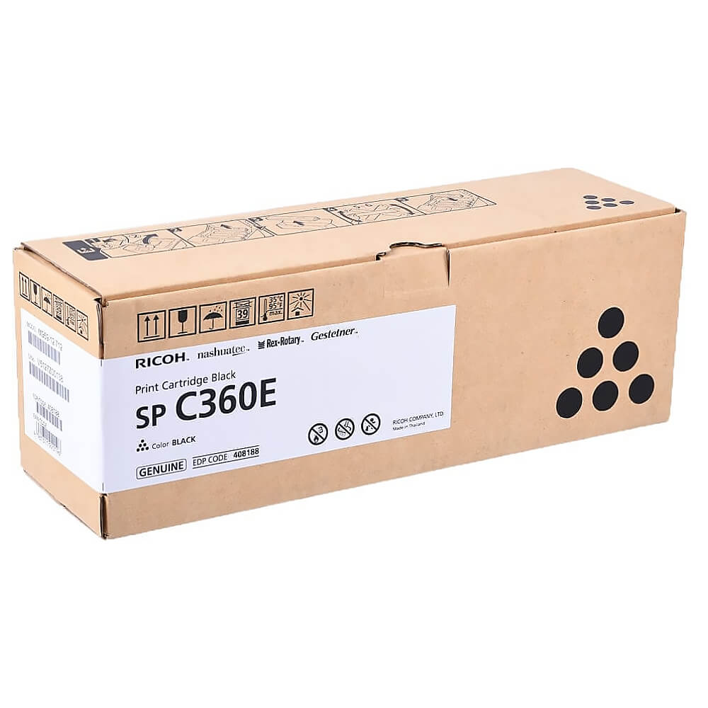 Оригинальный картридж Ricoh 408188 SP-C360E (2500 стр., черный)