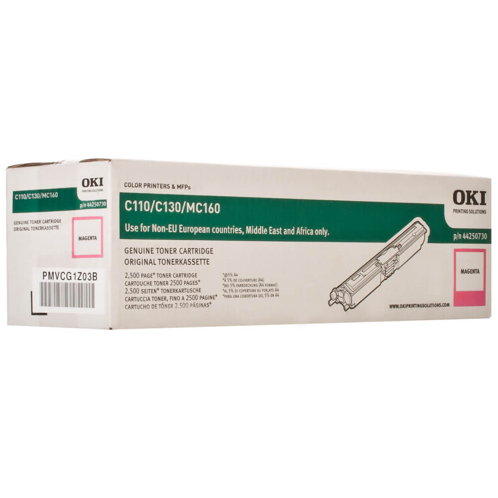 Оригинальный картридж OKI 44250730 (2500 стр., пурпурный)