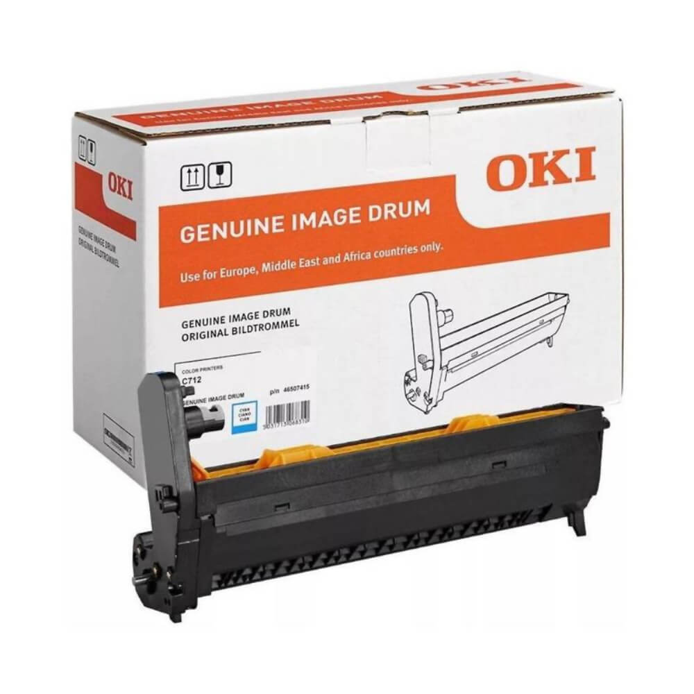 Оригинальный картридж OKI 46507415 (30000 стр., голубой)