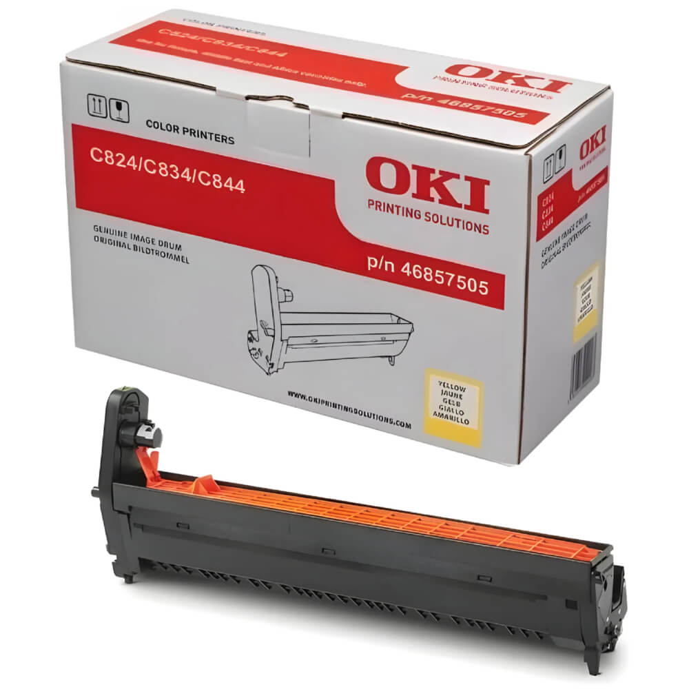 Оригинальный картридж OKI 46857505 (30000 стр., жёлтый)