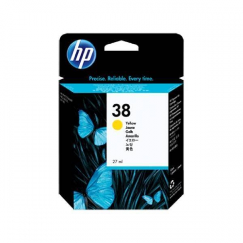 Оригинальный струйный картридж HP C9417A (800 стр., желтый)