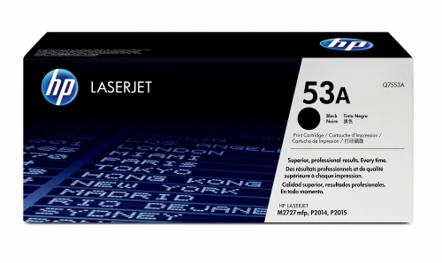 Картридж HP Q7553A - НТВ-1 для LaserJet P2015  черный  (3 000 стр.)