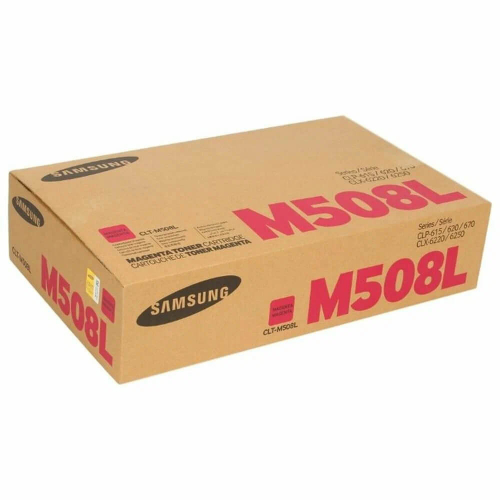 Оригинальный картридж Samsung CLT-M508L (4000 стр., пурпурный)