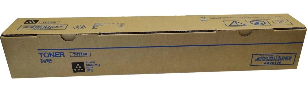 Оригинальный картридж Konica Minolta AAV8150 / AAV8190 TN-328K AAV8150 (28000 стр., черный)