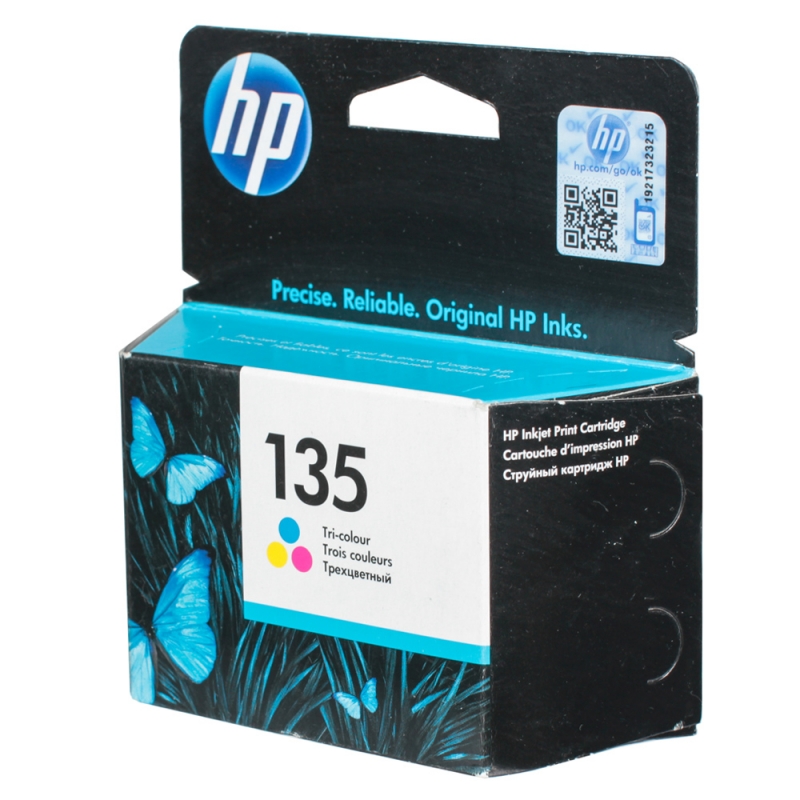 Оригинальный картридж HP C8766HE (330 стр., жёлтый)