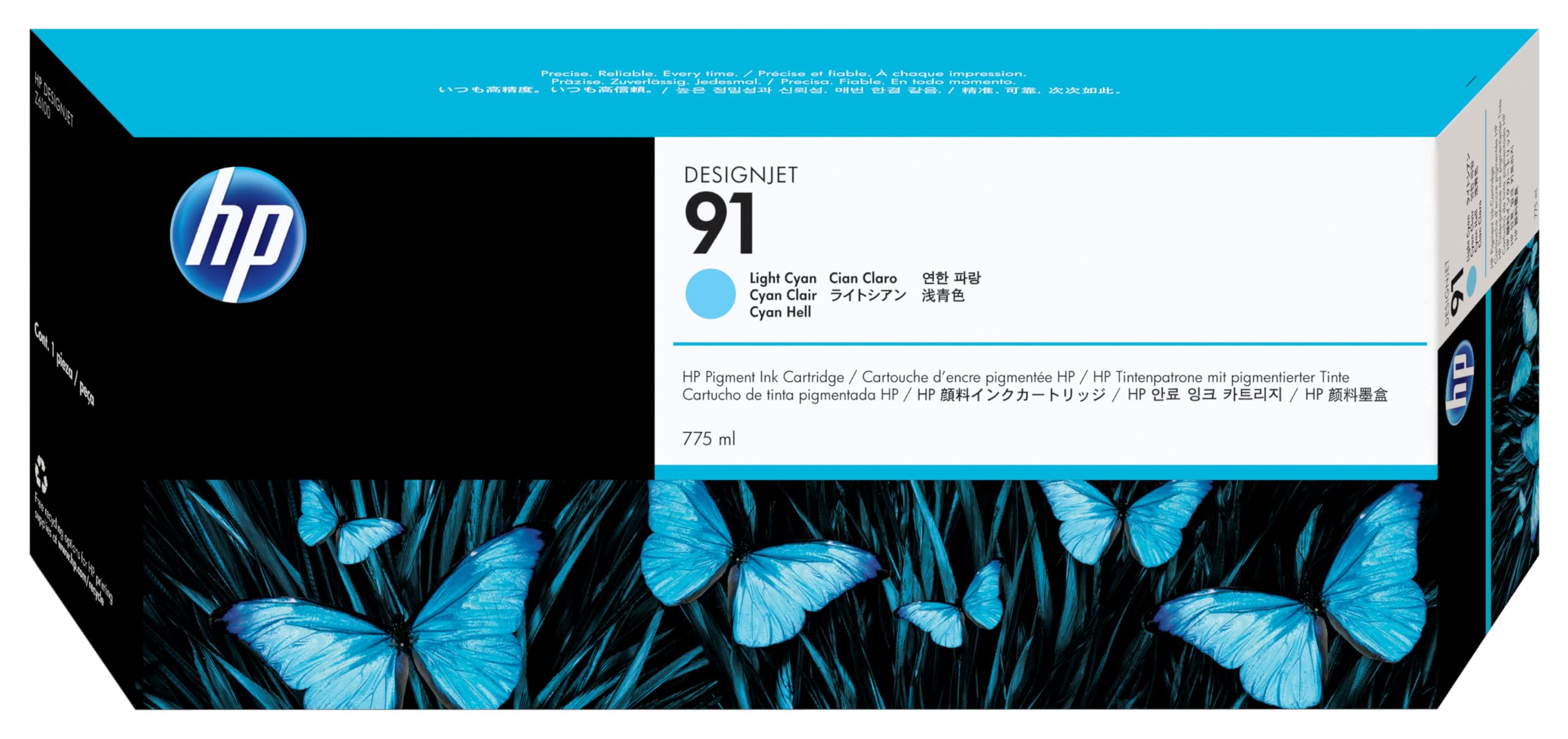 Оригинальный картридж HP C9470A (775 стр., голубой)