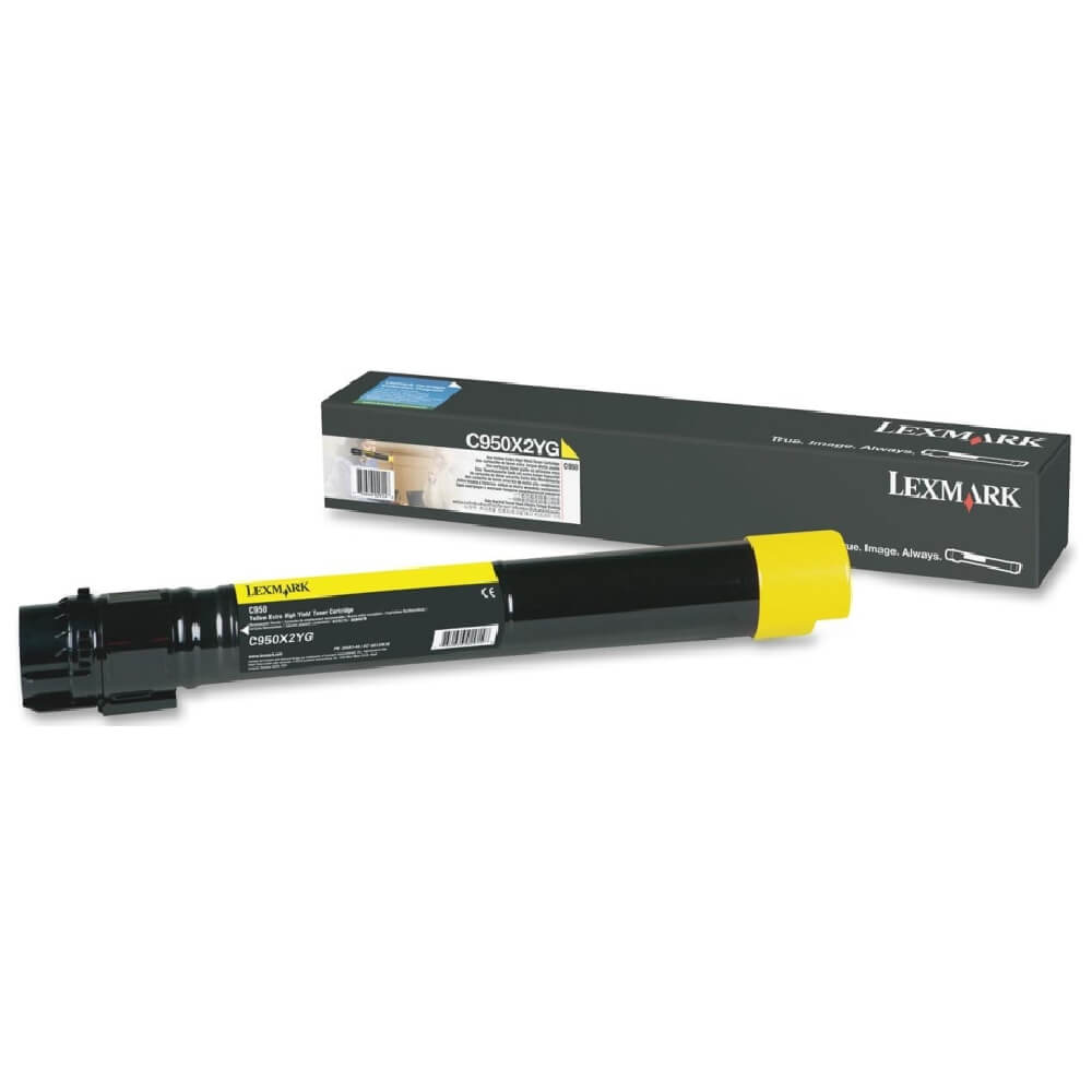 Оригинальный картридж Lexmark C950X2YG (22000 стр., жёлтый)