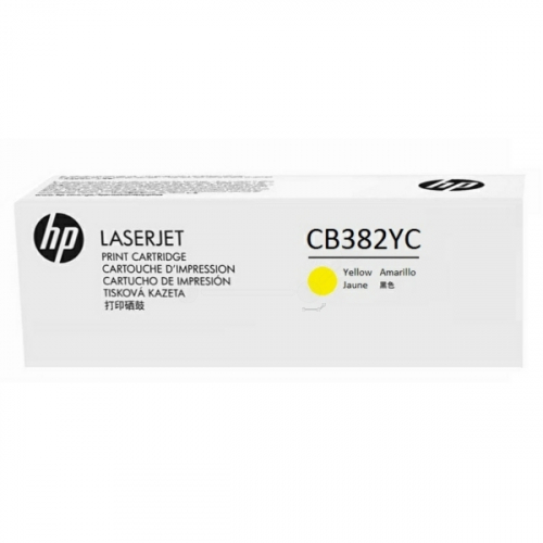 Оригинальный картридж лазерный контрактный HP 824Y CB382YC желтый (31000 стр)