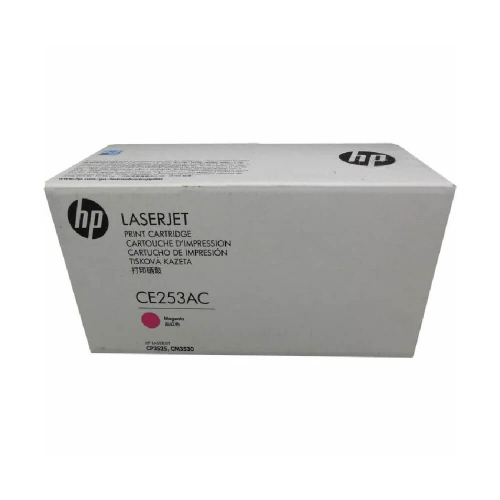 Оригинальный картридж HP CE253AC для HP CLJ CP3525/CM3530 пурпурный