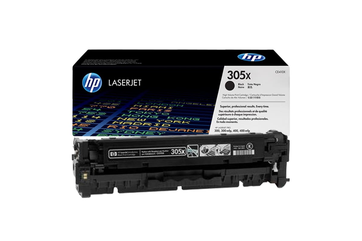 Оригинальный картридж HP CE410X (4000 стр., черный)