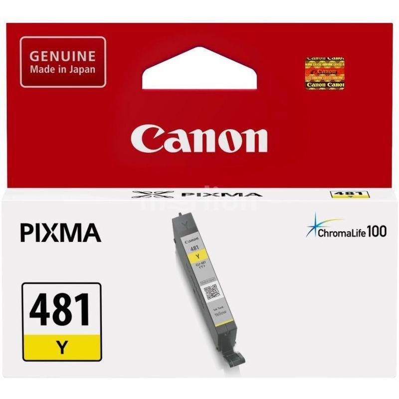 Оригинальный картридж Canon CLI-481Y 2100C001 (250 стр., жёлтый)