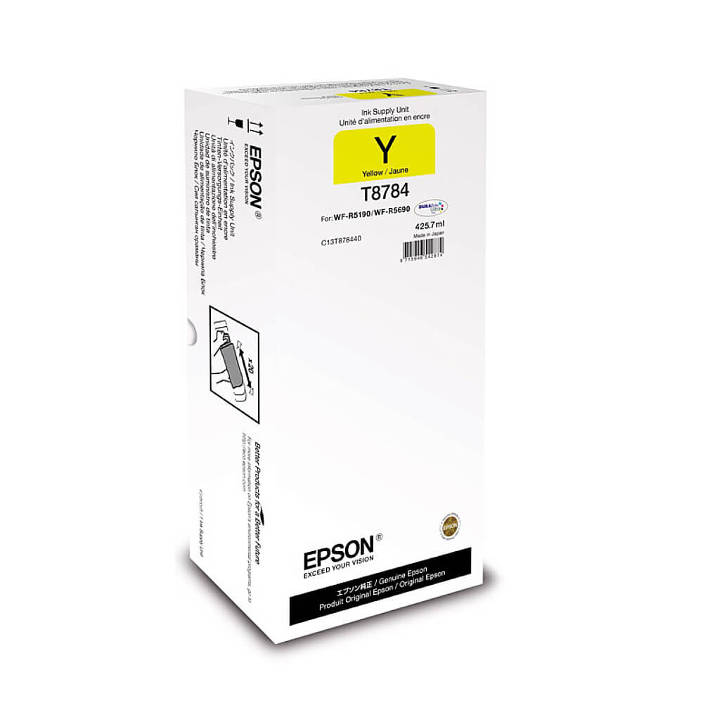 Оригинальный картридж Epson C13T838440 (20000 стр., жёлтый)