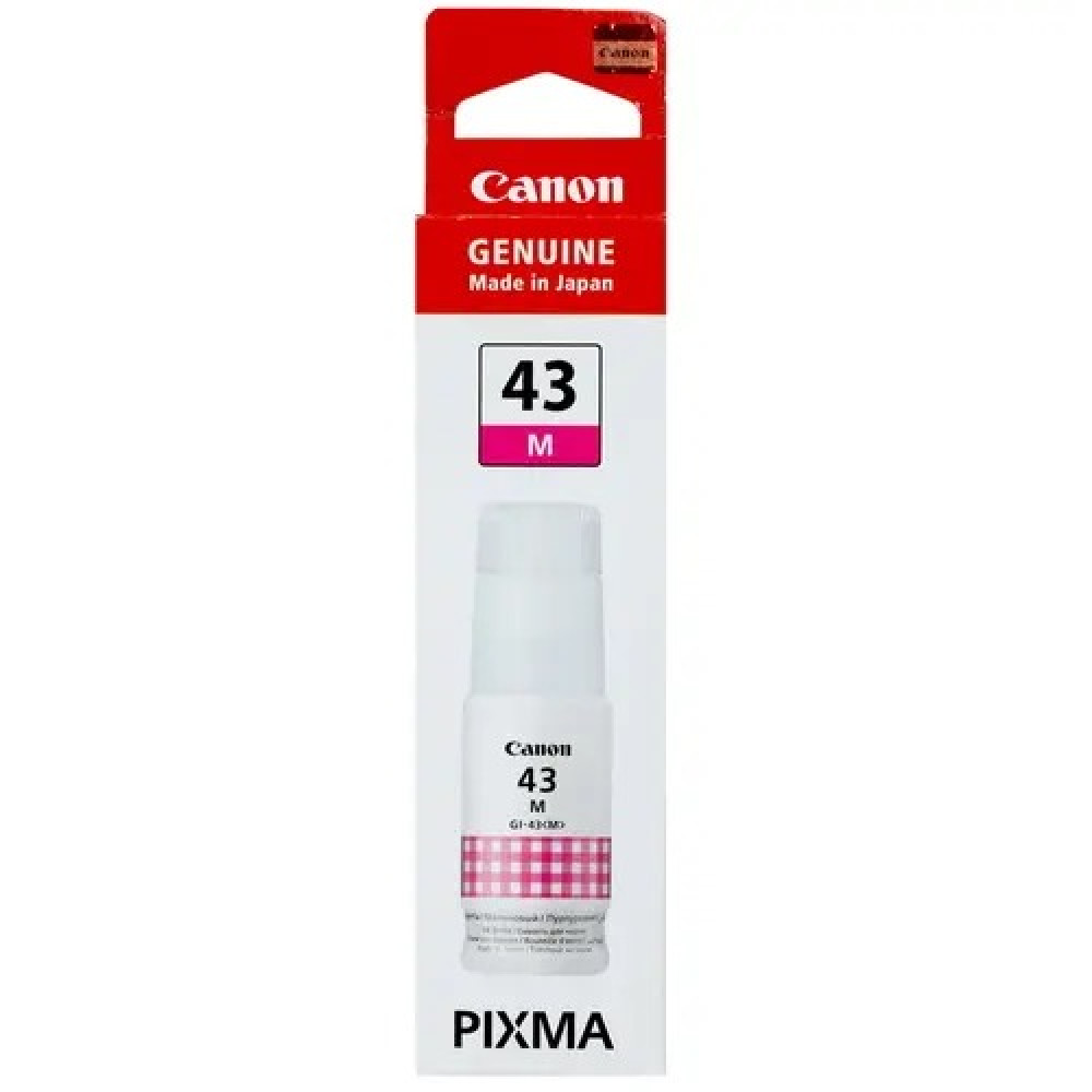 Оригинальный картридж Canon GI-43M 4680C001 (8000 стр., пурпурный)