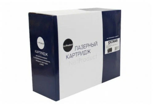 Совместимый картридж NetProduct (N-CC364X) для HP LJ P4015/P4515, 24K