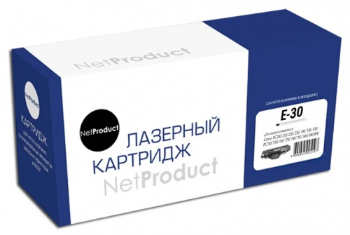 Совместимый Картридж NetProduct (N-E-30) для Canon FC 200/210/220/230/330, 4K