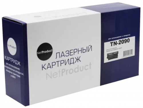 Совместимый тонер-картридж NetProduct (N-TN-2090) для Brother HL-2132R/DCP-7057R, 1,2K