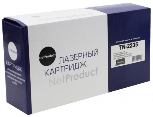 Совместимый тонер-картридж NetProduct (N-TN-2235) для Brother HL-2240R/2250/2270/MFC7360, 1,2K