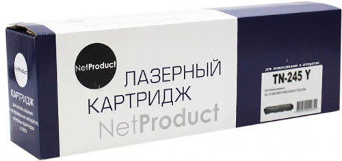 Совместимый тонер-картридж NetProduct (N-TN-245Y) для Brother HL-3140CW/3150CDW/3170CDW, Y, 2,2K