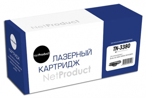 Совместимый тонер-картридж NetProduct (N-TN-3380) для Brother HL-5440D/5450DN/DCP-8150DN, 8K