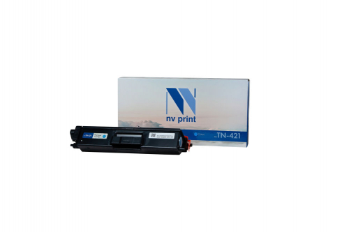 Совместимый картридж NV Print TN-421 Cyan для принтеров Brother HL-L8260/ MFC-L8690/ DCP-L8410, 1800 страниц