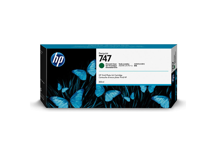 Оригинальный картридж HP P2V84A (300 мл., зеленый)