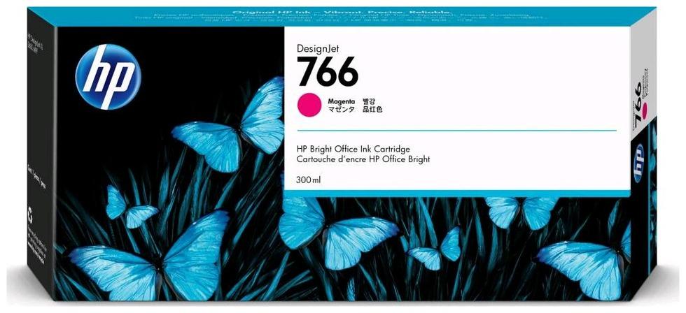 Оригинальный картридж HP P2V90A (300 мл., пурпурный)