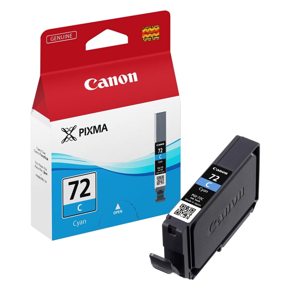 Оригинальный картридж Canon PGI-72C 6404B001 (525 стр., голубой)