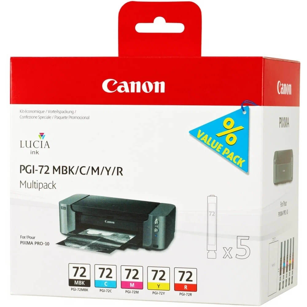 Оригинальный картридж Canon PGI-72MBK 6402B009 (65 мл., черный)