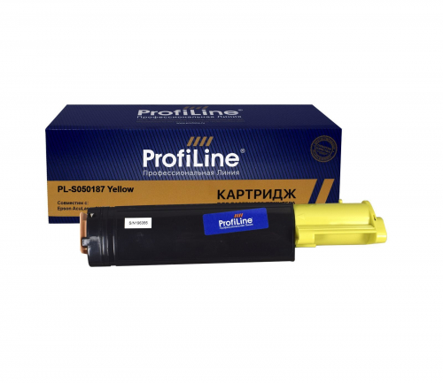 Совместимый картридж ProfiLine PL-S050187 Жёлтый 4000 копий