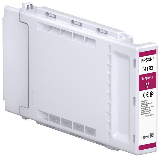 Оригинальный картридж Epson T41R3 C13T41R340 (110 мл., пурпурный)