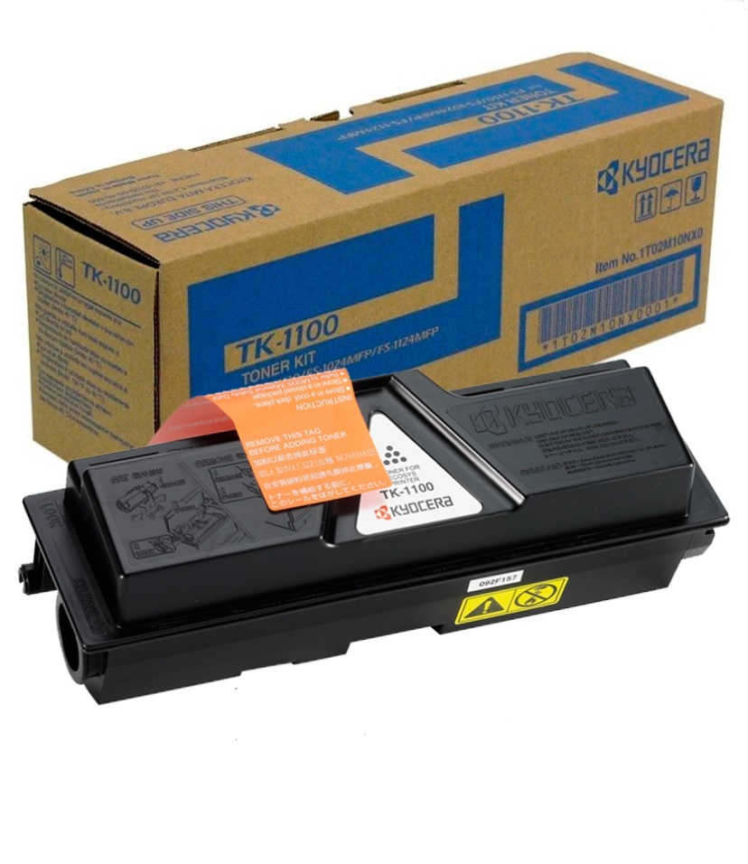 Оригинальный картридж Kyocera TK-1100 1T02M10NX0 (2100 стр., черный)
