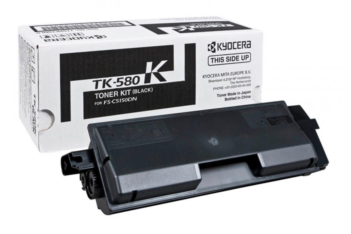 Оригинальный картридж Kyocera TK-580K 989607001004 (3500 стр., черный)