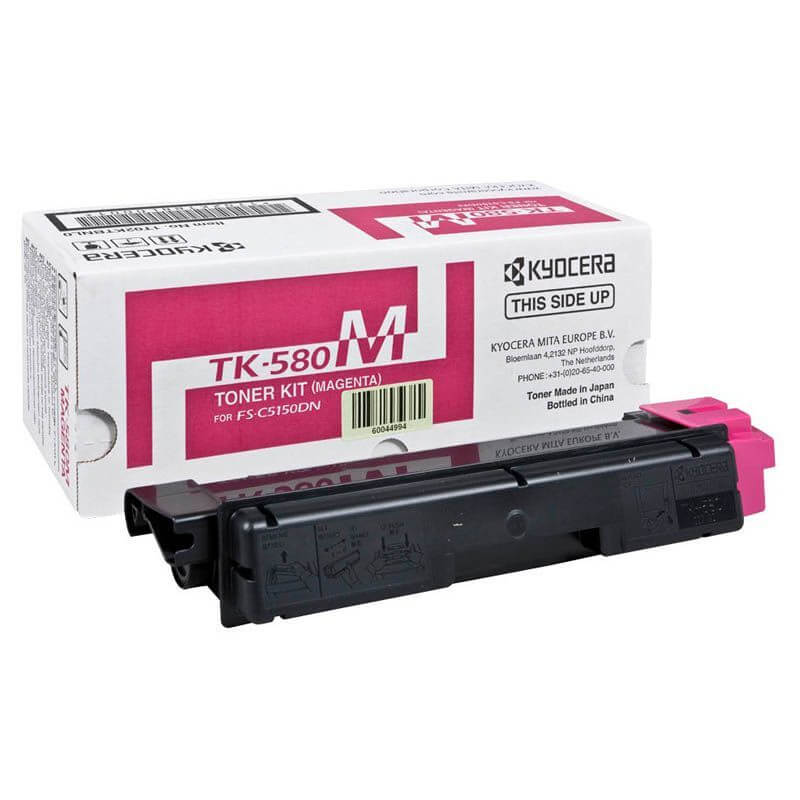 Оригинальный картридж Kyocera TK-580M 989607001002 (2800 стр., пурпурный)