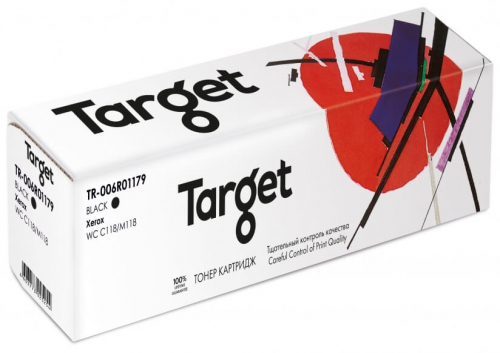 Тонер-картридж TARGET совместимый Xerox 006R01179 для WC C118/M118, 11k