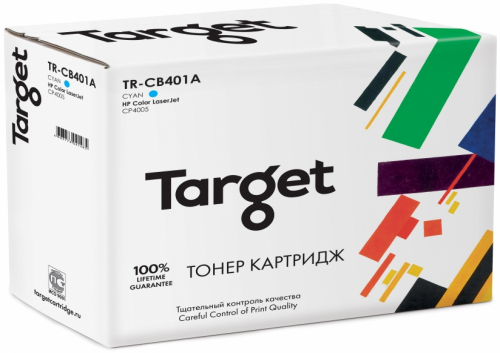 Совместимый картридж TARGET CB401A (№642A) Голубой, 7500 стр.
