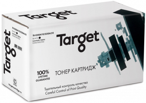 Совместимый картридж TARGET E250A11E/E250A21E (TR-E250A11E/E250A21E) для Lexmark Optra E250/350/352