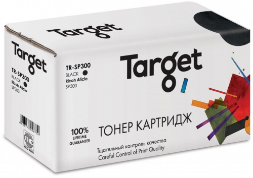 Совместимый картридж TARGET SP300 (TR-SP300) для Ricoh Aficio SP300