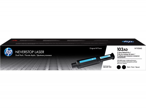 Оригинальное заправочное устройство для принтера HP Neverstop 103A W1103AD черное (2500 стр.*2)