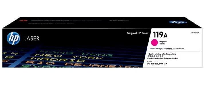 Оригинальный картридж HP W2093A (1000 стр., пурпурный)