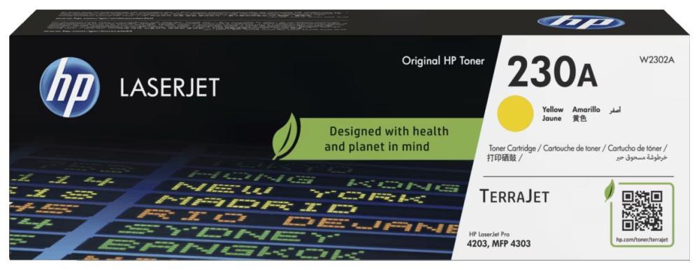 Оригинальный картридж HP W2302A (1800 стр., жёлтый)