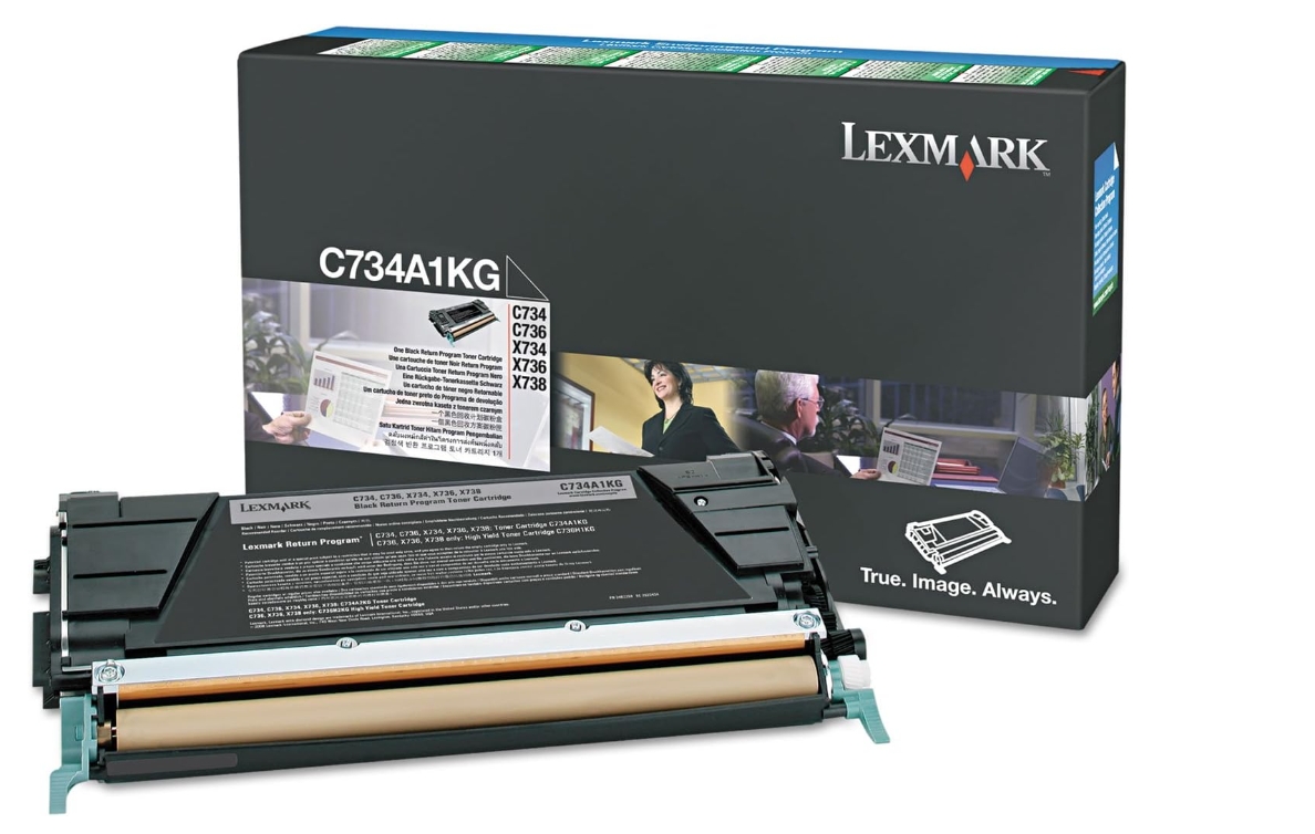 Оригинальный картридж Lexmark X746H1KG (12000 стр., черный)