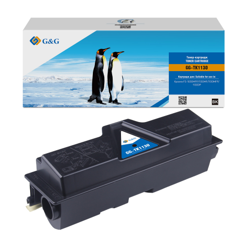 Совместимый тонер-картридж лазерный G&G GG-TK1130 (3000 стр., черный)