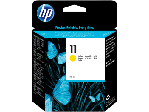 (Спец условия) Картридж HP C4838A  для Designjet 10ps, 20ps, 50ps, 70, 100, 110, 120  желтый  (1 750 стр.)