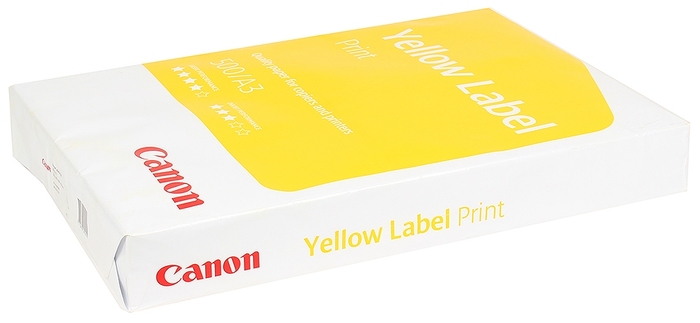 Офисная бумага Canon Yellow Label Print А3 80гр/м2, 500л. класс 