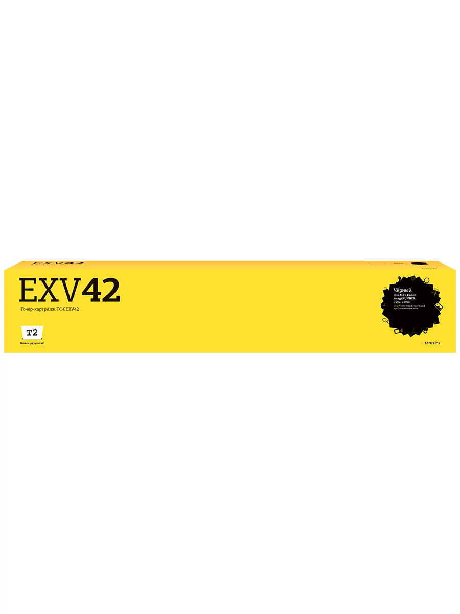 Картридж лазерный T2 TC-CEXV42 (10200 стр., черный)